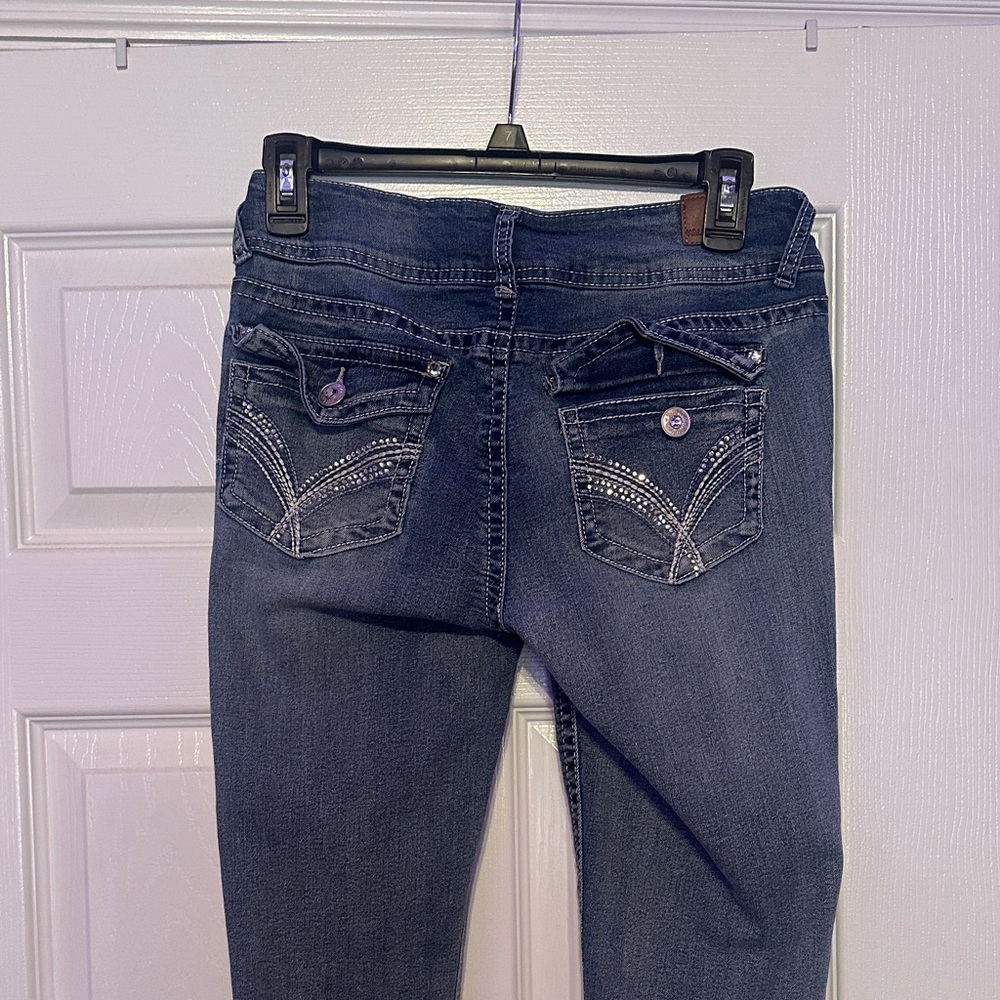 Wallflower Dark Blue Boot Cut Jeans - Picture 2 of 2